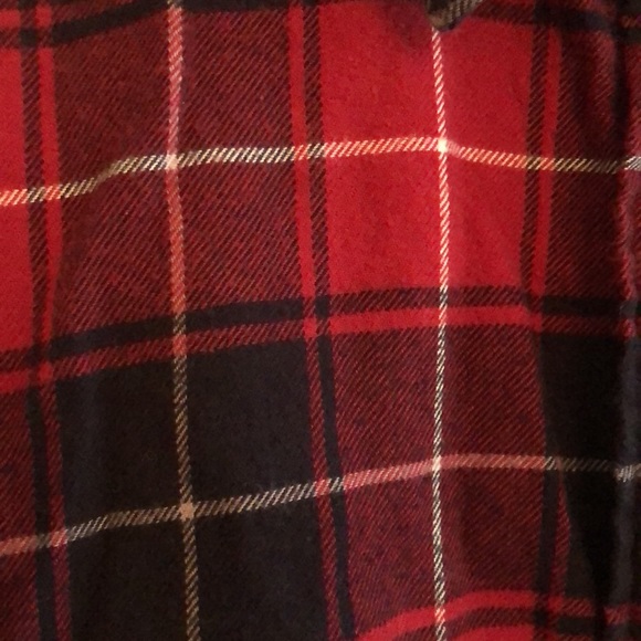 Men’s red flannel Uniqlo shirt, size Large - Picture 5 of 6